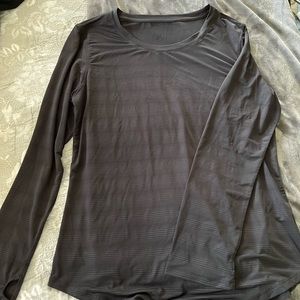 Zyia subtle stripe top